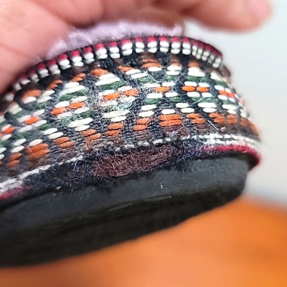 ACORN UNISEX KIDS TRIM MOC SLIPPER PURPLE SIZE 8-9 - Picture 8 of 8